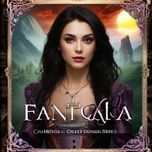 portada para livro de fantacia