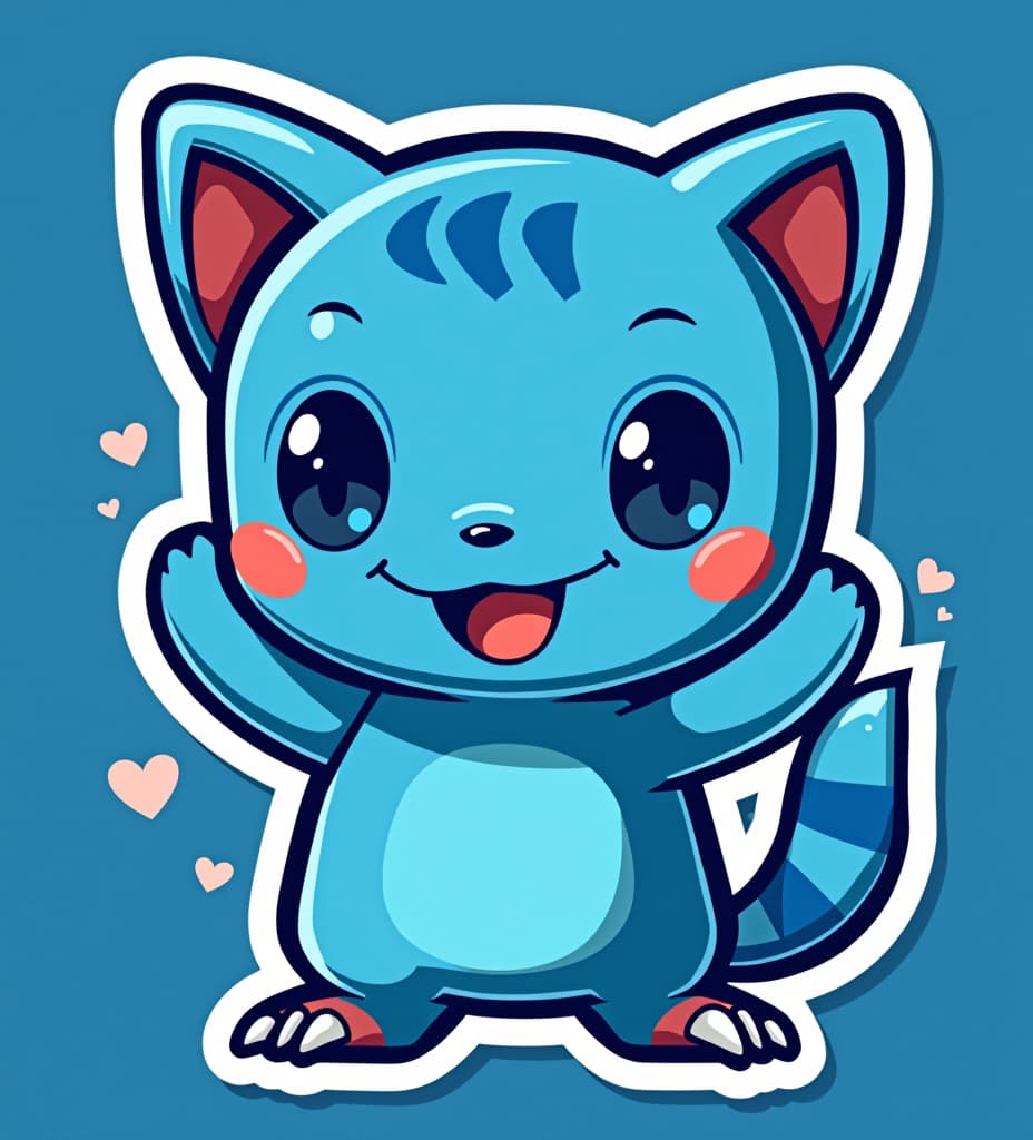  bluey sticker art