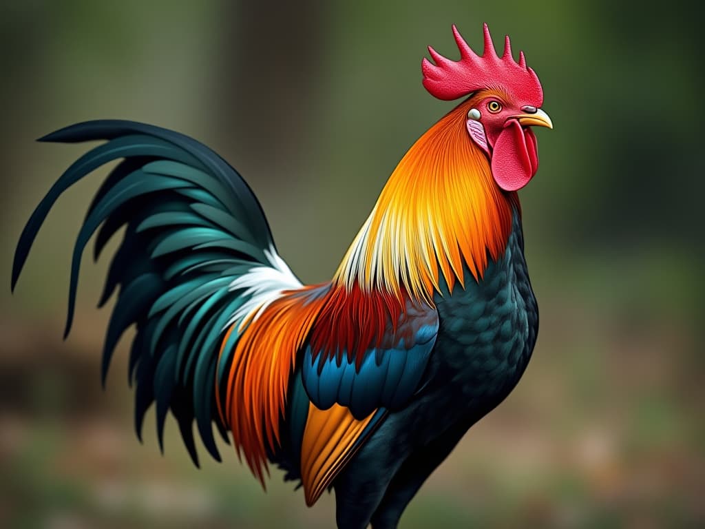  beautiful rooster