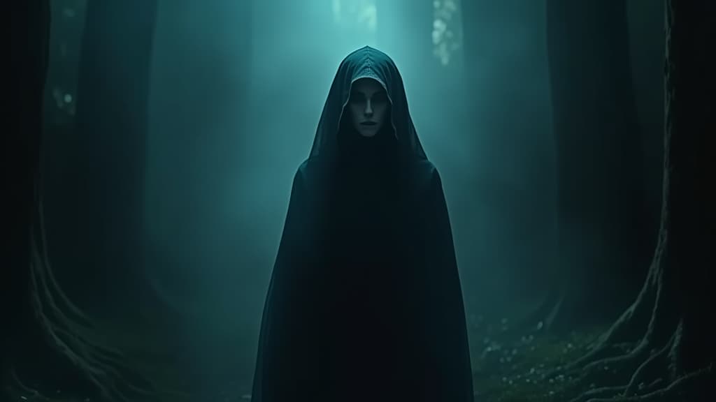  the image of a horrible witch in a dark place hyperrealistic, full body, detailed clothing, highly detailed, cinematic lighting, stunningly beautiful, intricate, sharp focus, f/1. 8, 85mm, (centered image composition), (professionally color graded), ((bright soft diffused light)), volumetric fog, trending on instagram, trending on tumblr, HDR 4K, 8K