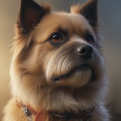 turn it into a dog hyperrealistic, full body, detailed clothing, highly detailed, cinematic lighting, stunningly beautiful, intricate, sharp focus, f/1. 8, 85mm, (centered image composition), (professionally color graded), ((bright soft diffused light)), volumetric fog, trending on instagram, trending on tumblr, HDR 4K, 8K