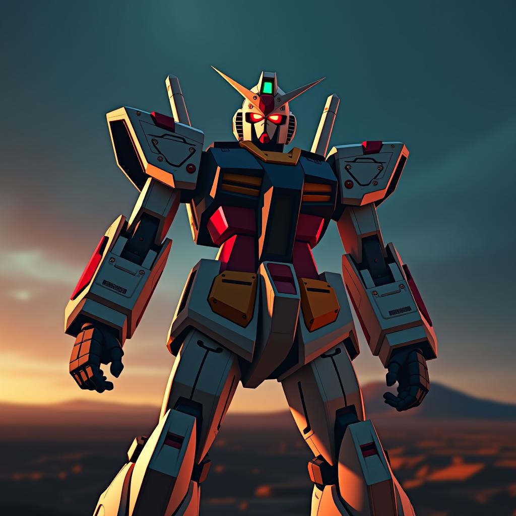  gundam in a live movie depiction