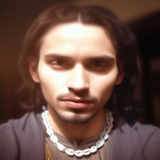 skinny Jesus black hair hyperrealistic, full body, detailed clothing, highly detailed, cinematic lighting, stunningly beautiful, intricate, sharp focus, f/1. 8, 85mm, (centered image composition), (professionally color graded), ((bright soft diffused light)), volumetric fog, trending on instagram, trending on tumblr, HDR 4K, 8K