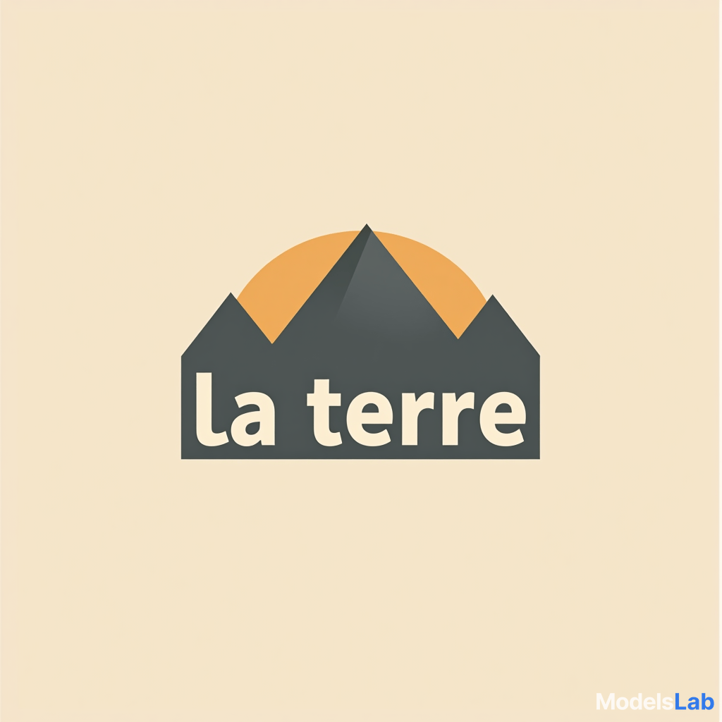  design a logo, logo de la terre, style moderne minimaliste