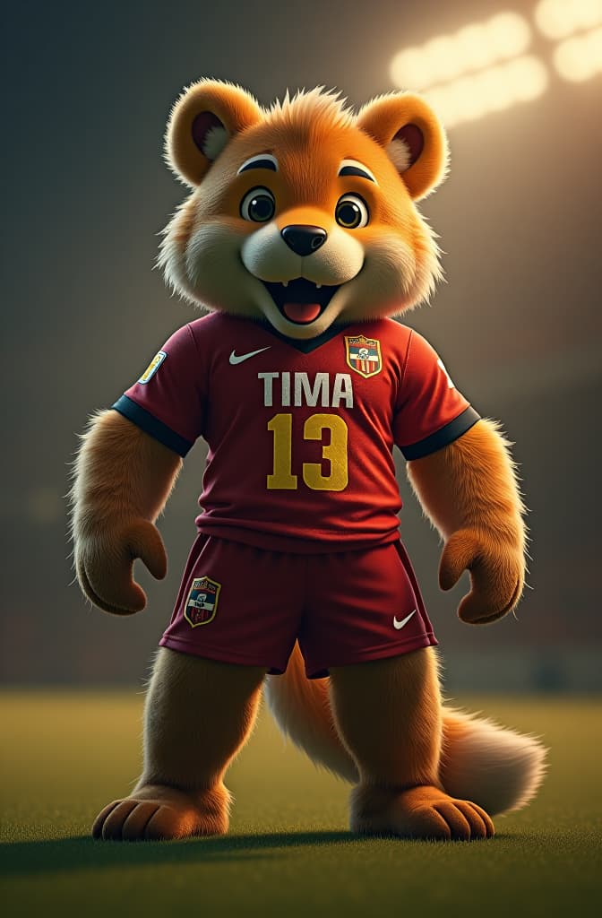  mascote do time itabaiana musculoso que represente o esporte e a natureza hyperrealistic, full body, detailed clothing, highly detailed, cinematic lighting, stunningly beautiful, intricate, sharp focus, f/1. 8, 85mm, (centered image composition), (professionally color graded), ((bright soft diffused light)), volumetric fog, trending on instagram, trending on tumblr, HDR 4K, 8K