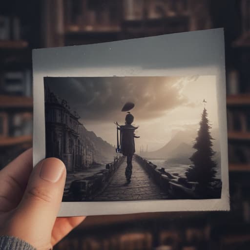 Choose a photo from my photo library and draw it in Cinematic style