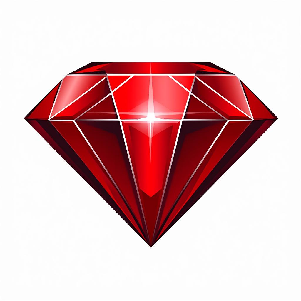  red diamond electrical , (logo:1.15), hq, hightly detailed, 4k