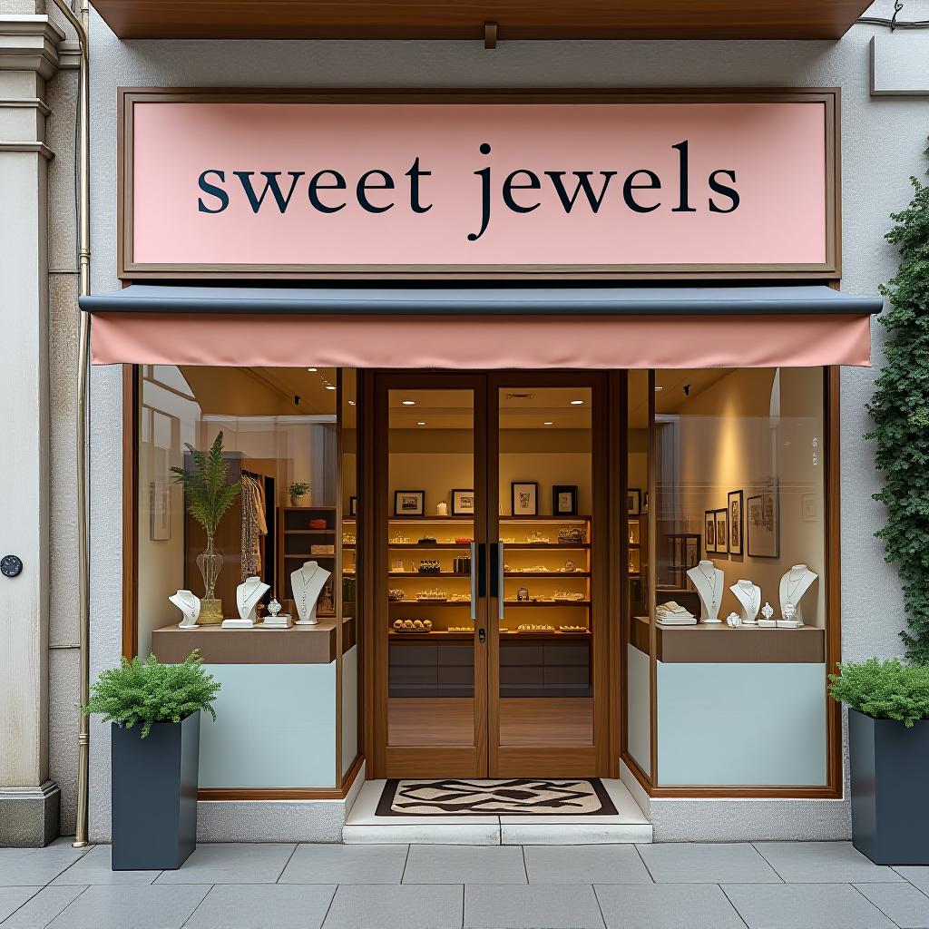  flagship store of handmade jewelry "sweet jewels"