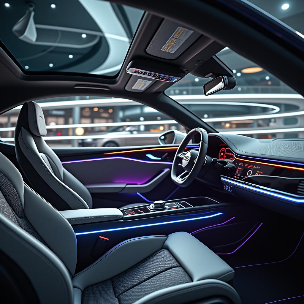  audi futuristic interior