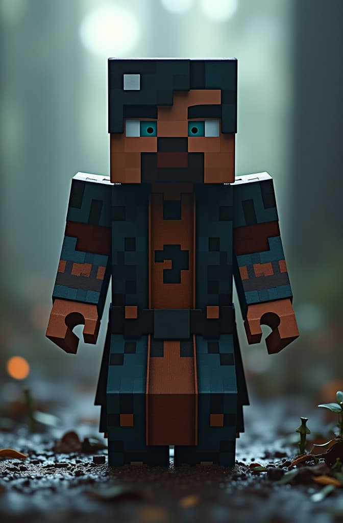  thumbinail de tutorial de minecraft hyperrealistic, full body, detailed clothing, highly detailed, cinematic lighting, stunningly beautiful, intricate, sharp focus, f/1. 8, 85mm, (centered image composition), (professionally color graded), ((bright soft diffused light)), volumetric fog, trending on instagram, trending on tumblr, HDR 4K, 8K