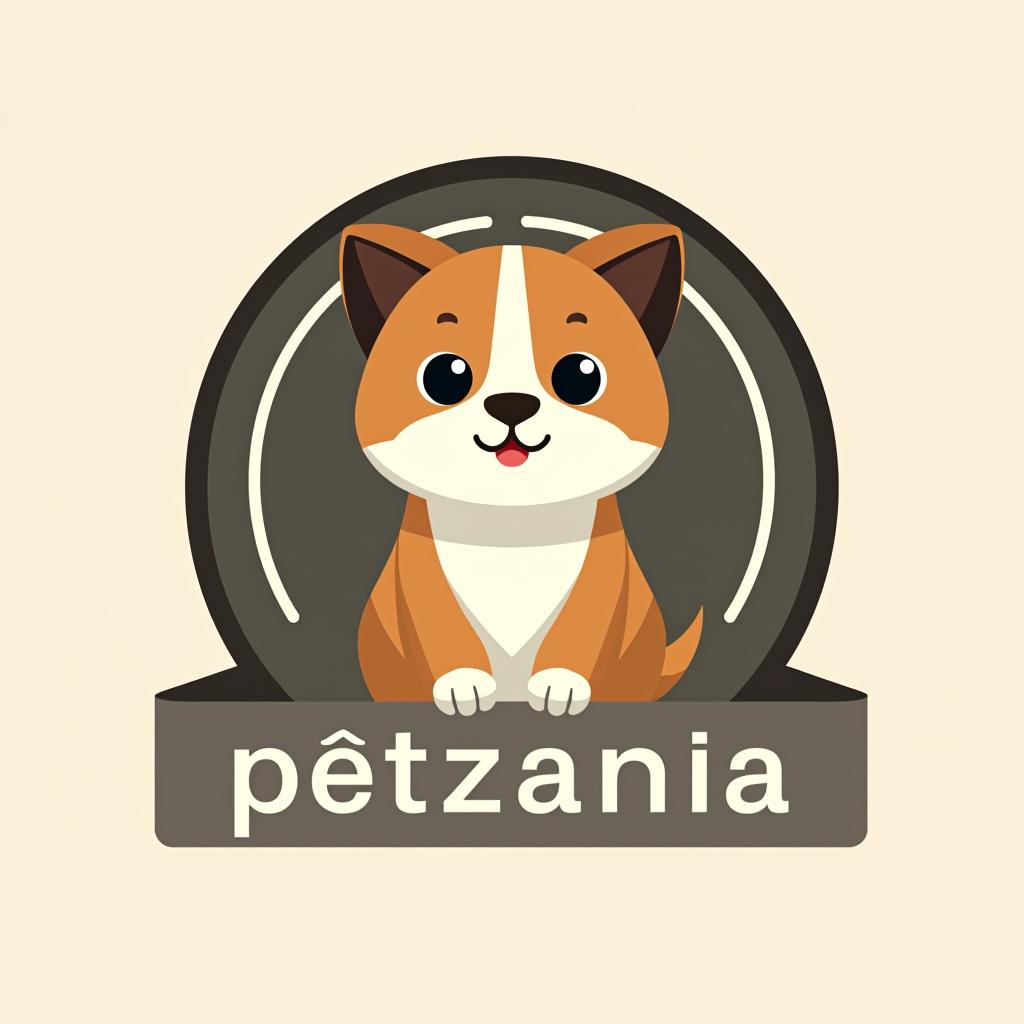  design a logo, guarderia para mascotas, with the text 'petzania'.