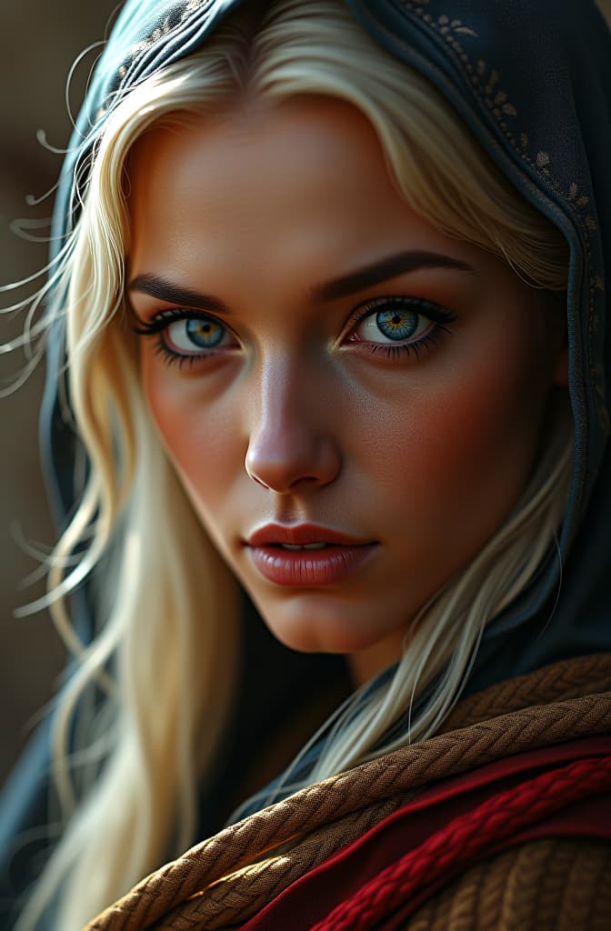  castillo medieval entre naturalez, realistic fantasy d & d character, closeup portrait art by donato giancola and greg rutkowski, realistic face, digital art, trending on artstation hyperrealistic, full body, detailed clothing, highly detailed, cinematic lighting, stunningly beautiful, intricate, sharp focus, f/1. 8, 85mm, (centered image composition), (professionally color graded), ((bright soft diffused light)), volumetric fog, trending on instagram, trending on tumblr, HDR 4K, 8K