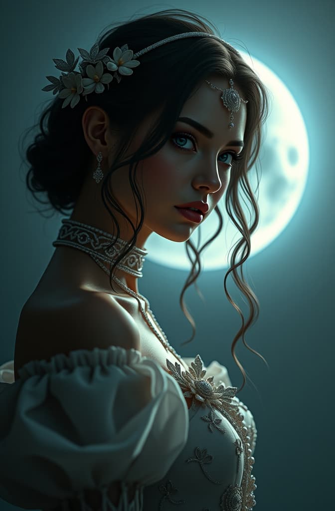  luna llena de fresa hyperrealistic, full body, detailed clothing, highly detailed, cinematic lighting, stunningly beautiful, intricate, sharp focus, f/1. 8, 85mm, (centered image composition), (professionally color graded), ((bright soft diffused light)), volumetric fog, trending on instagram, trending on tumblr, HDR 4K, 8K