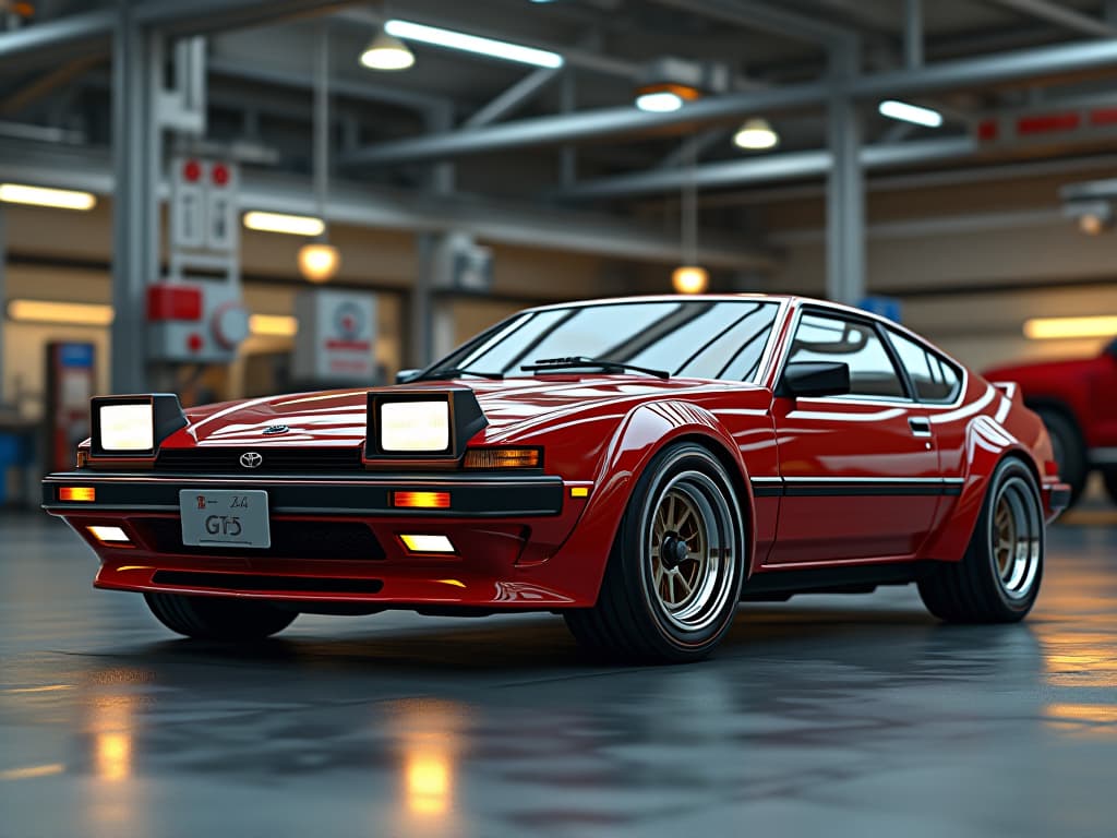  1984 toyota celica gts coupe reimagined for 2025, new, old, stanced, futuristic, coupe, ra65, celica, gts photo realistic, highly intricate and detailed, masterpiece, ultra high res,photography,8k resolution