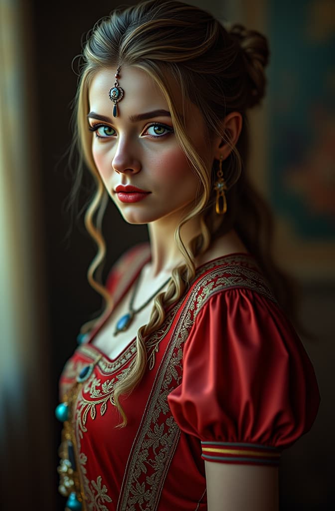  День Незалежності України hyperrealistic, full body, detailed clothing, highly detailed, cinematic lighting, stunningly beautiful, intricate, sharp focus, f/1. 8, 85mm, (centered image composition), (professionally color graded), ((bright soft diffused light)), volumetric fog, trending on instagram, trending on tumblr, HDR 4K, 8K