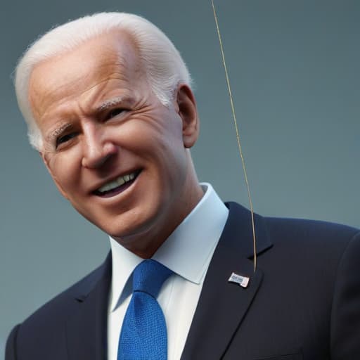 puppet on a string joe biden, ultra realistic, 3d, digital art, artstation, octane render, dynamic, high qualitydetailed, intricate, full of colour