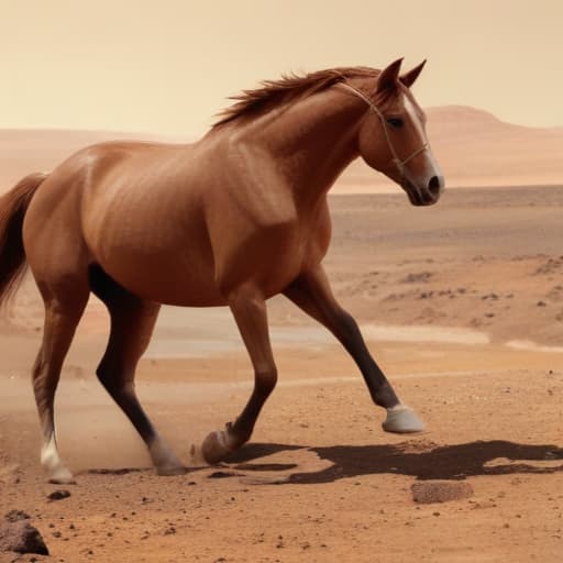 Horse on mars