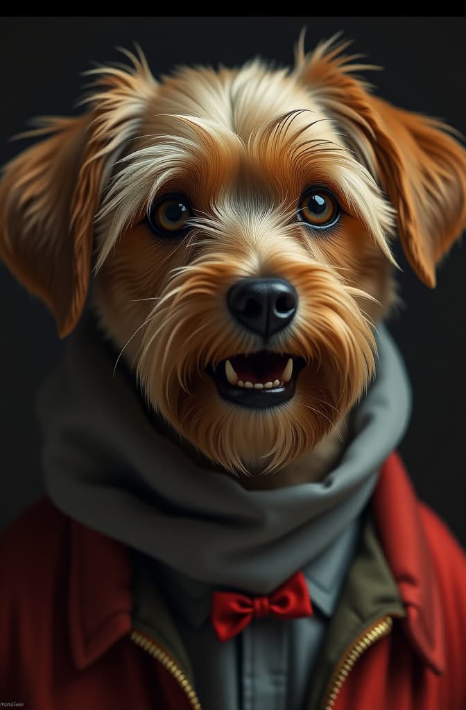  doggy style, realistic, portrait, art by donato giancola and greg rutkowski, realistic face, digital art, trending on artstation hyperrealistic, full body, detailed clothing, highly detailed, cinematic lighting, stunningly beautiful, intricate, sharp focus, f/1. 8, 85mm, (centered image composition), (professionally color graded), ((bright soft diffused light)), volumetric fog, trending on instagram, trending on tumblr, HDR 4K, 8K