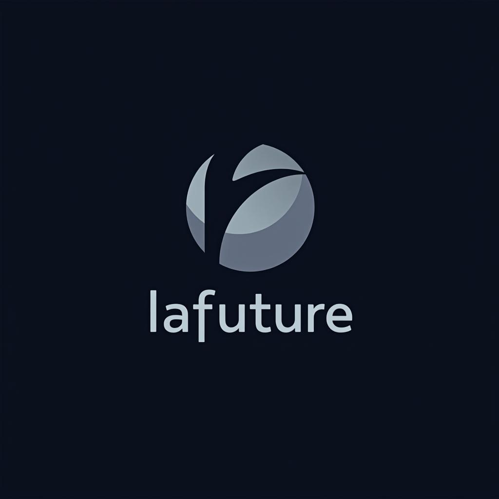  design a logo, lafuture, 👑, with the text 'lafuture '.