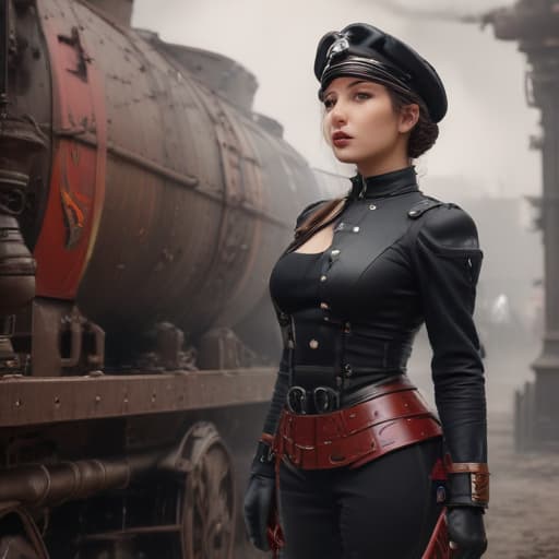 Dieselpunk Veda in Mythological style