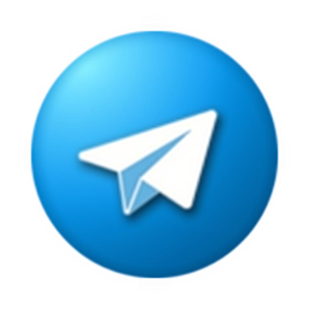  logo of a company engaged in promotion on telegram.