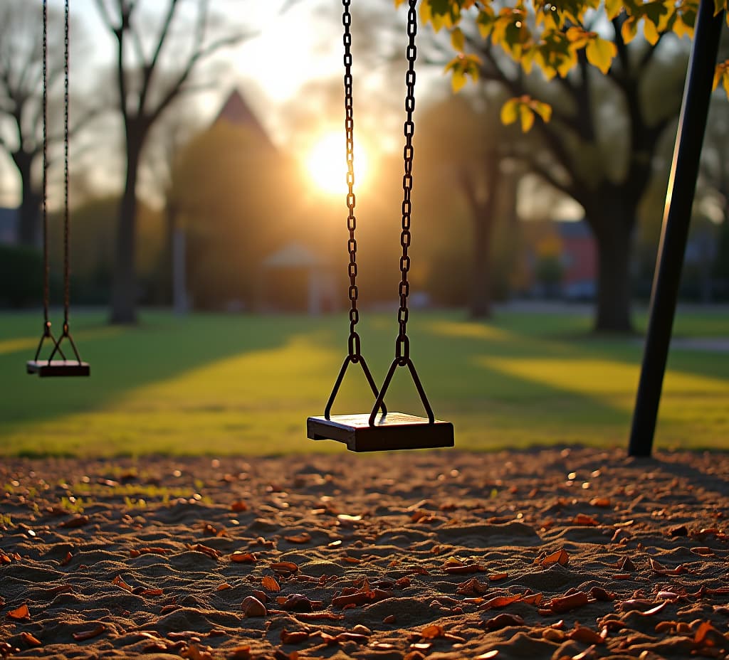  swings in the park