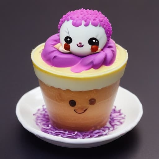 halo halo dessert art cute