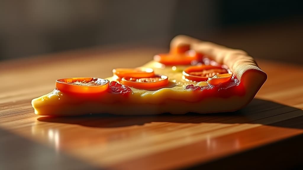  , an illustration of a slice of pizza representing the idea of dividing a big goal (r$ 10,000) into smaller, manageable pieces. hyperrealistic, full body, detailed clothing, highly detailed, cinematic lighting, stunningly beautiful, intricate, sharp focus, f/1. 8, 85mm, (centered image composition), (professionally color graded), ((bright soft diffused light)), volumetric fog, trending on instagram, trending on tumblr, HDR 4K, 8K