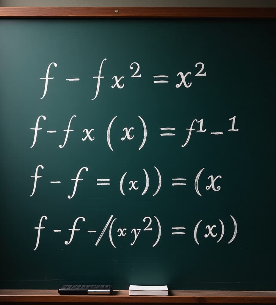  a blackboard with neatly written steps explaining the riemann sum integration of 𝑓 ( 𝑥 ) = 𝑥 2 f(x)=x 2 over the interval [ 0 , 1 ] [0,1]. the blackboard text is as follows: step 1: define the function and interval function: 𝑓 ( 𝑥 ) = 𝑥 2 f(x)=x 2 interval: [ 0 , 1 ] [0,1] step 2: choose the number of subintervals divide the interval into 𝑛 = 2 n=2 subintervals., high quality, high details, hd, perfect composition, 4k epic detailed, highly detailed, sharp focus, high resolution