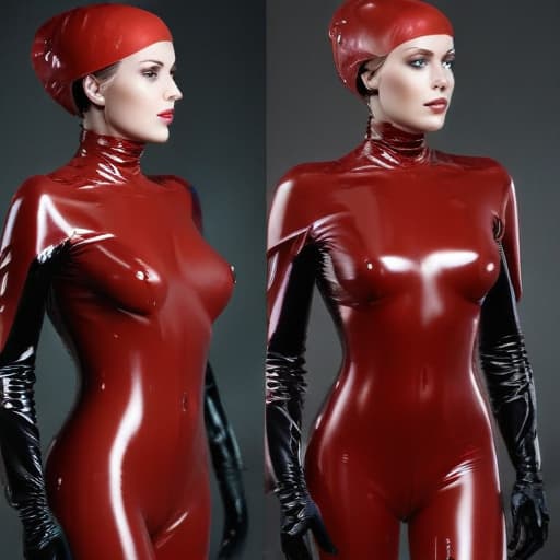 Humain en latex