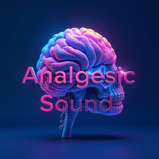  prompt: create a 3d logo for the brand "analgesic soundz" that encapsulates the theme of "music and painkillers." the logo should avoid any human figures or inappropriate content. focus on abstract representations of relief, soothing, and the power of music. use cool and calming colors such as blues and purples, with hints of vibrant tones to represent the energy of music. incorporate shapes that imply soundwaves, musical notes, or audio symbols combined with elements that suggest relief like smooth curves or soft edges. the style should be modern, professional, and easily recognizable. hyperrealistic, full body, detailed clothing, highly detailed, cinematic lighting, stunningly beautiful, intricate, sharp focus, f/1. 8, 85mm, (centered image composition), (professionally color graded), ((bright soft diffused light)), volumetric fog, trending on instagram, trending on tumblr, HDR 4K, 8K