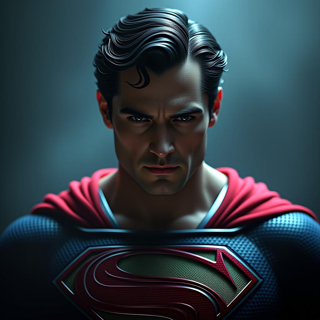  superman((venom in superman)),venom eyes hyperrealistic, full body, detailed clothing, highly detailed, cinematic lighting, stunningly beautiful, intricate, sharp focus, f/1. 8, 85mm, (centered image composition), (professionally color graded), ((bright soft diffused light)), volumetric fog, trending on instagram, trending on tumblr, HDR 4K, 8K