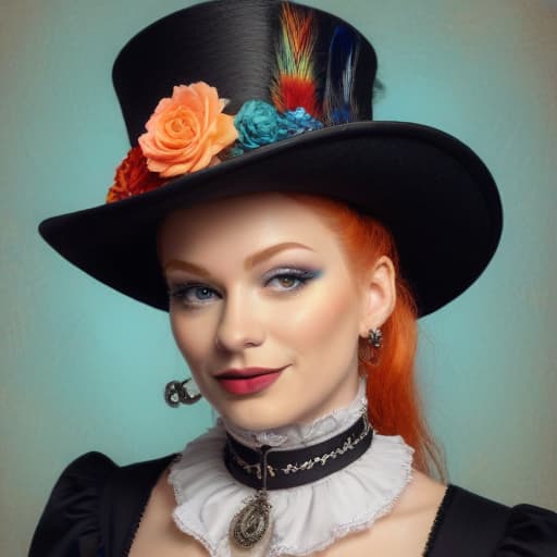 Rainbow drag queen cowboy top hat and headdress tuxedo with spurs prostitute Elizabethan collar wand paraso in the Van Gogh style drawing by Da Vinci