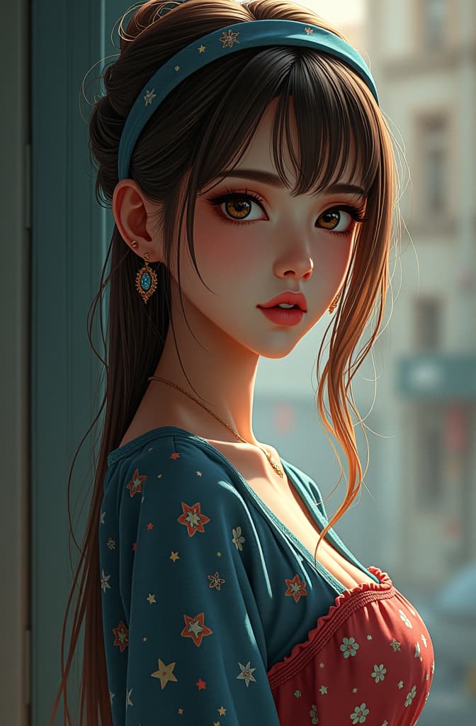  anime girl, realistic, portrait, art by donato giancola and greg rutkowski, realistic face, digital art, trending on artstation hyperrealistic, full body, detailed clothing, highly detailed, cinematic lighting, stunningly beautiful, intricate, sharp focus, f/1. 8, 85mm, (centered image composition), (professionally color graded), ((bright soft diffused light)), volumetric fog, trending on instagram, trending on tumblr, HDR 4K, 8K