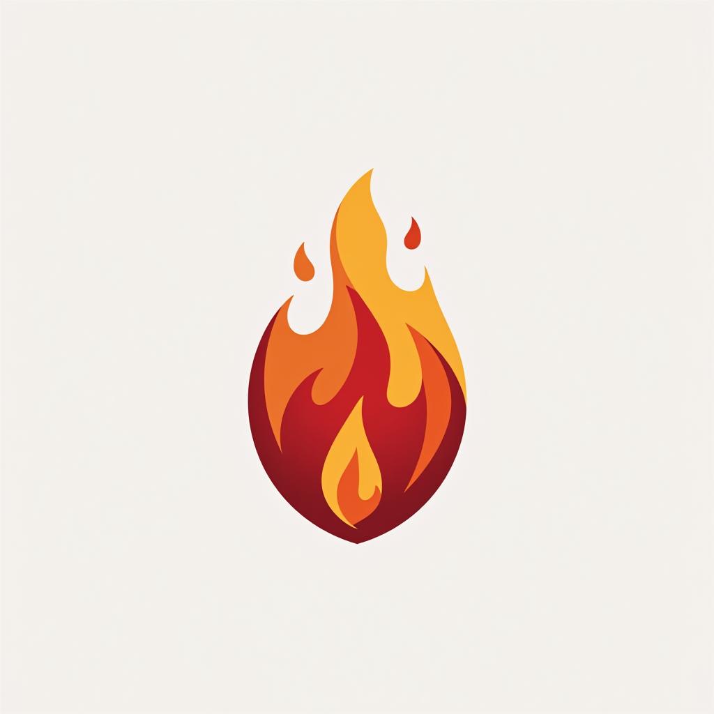  design a logo, fire icon, logo, graphics, 8k, white background, ui, ux, website