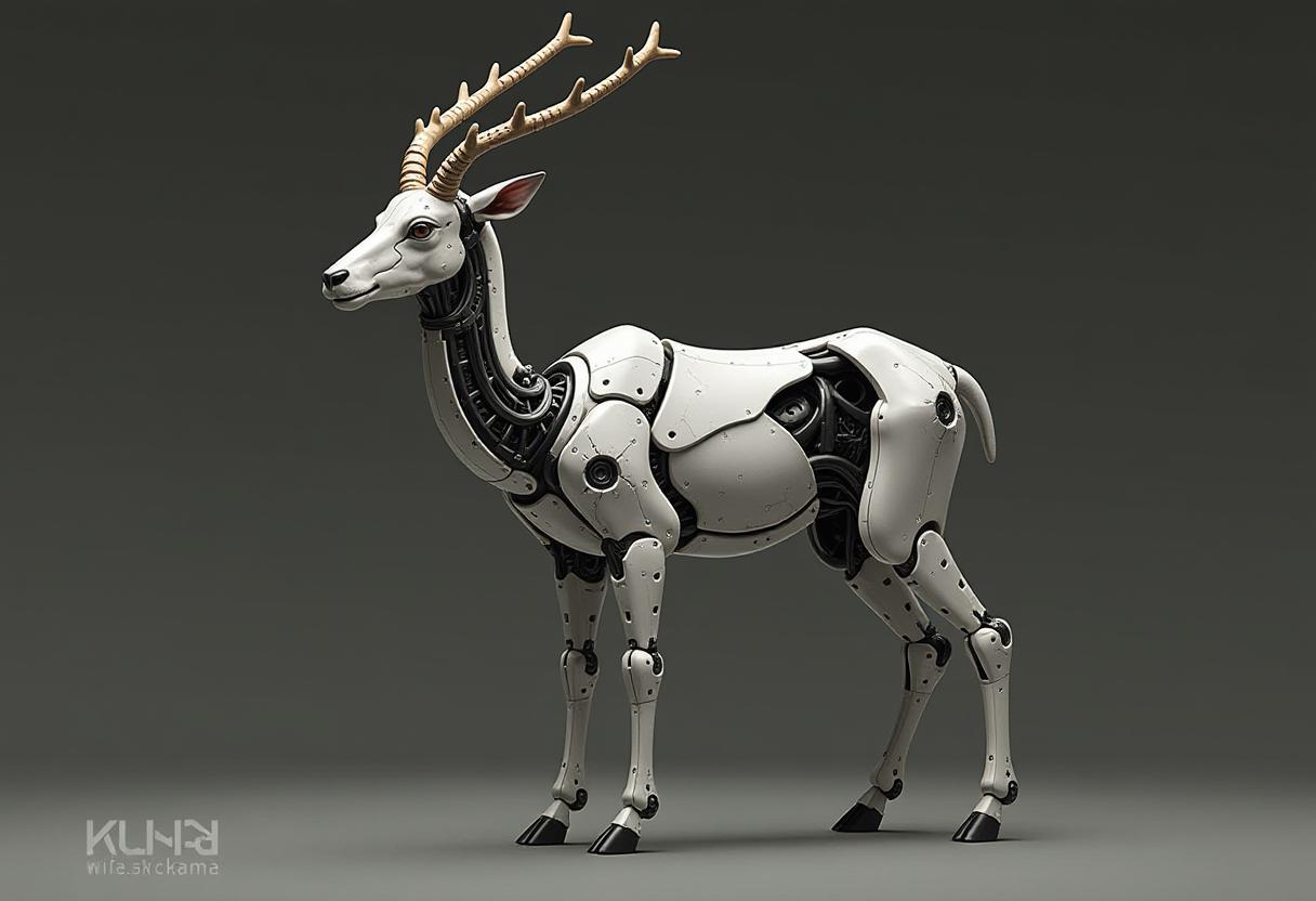  (robotic antelope:1.2)