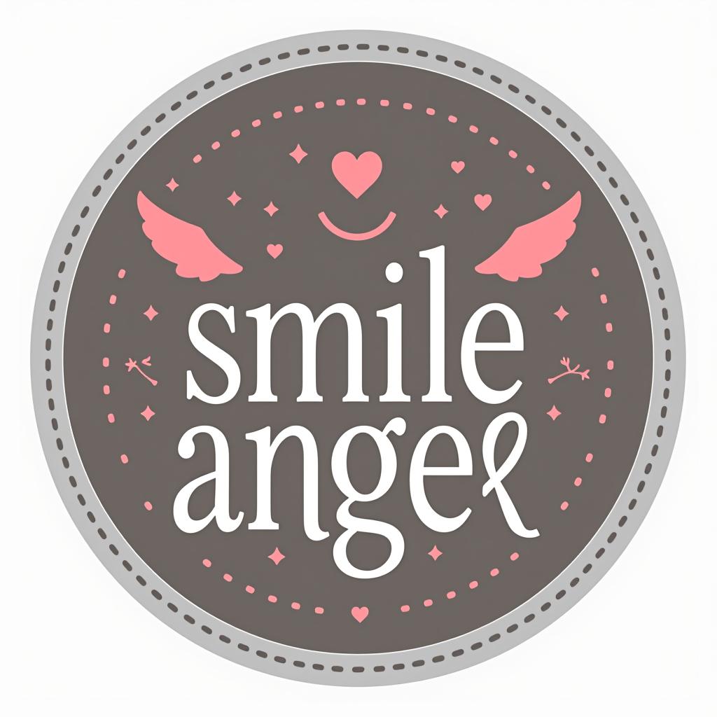  design a logo, レガッタテーマのミニマルラインロゴ、テキスト「smile angels」。, with the text 'スマイルエンジェルズ'.