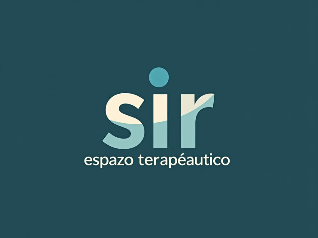  design a logo, logo contemporâneo com foco na psicologia e psicopedagogia , with the text 'espaço terapêutico sir '.