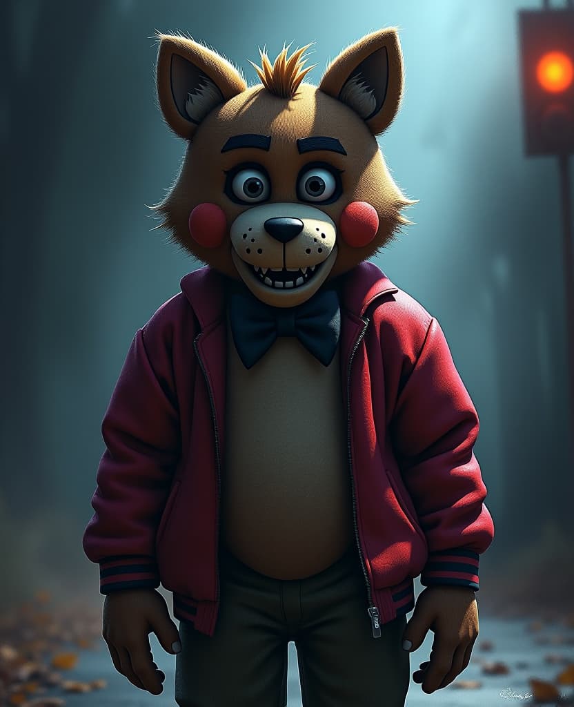  concept art solo, high detalisation, pencil style, medium shot, five nights at freddy's: security breach reference, roxanne the wolf (character), furry, full body . digital artwork, illustrative, painterly, matte painting, highly detailed hyperrealistic, full body, detailed clothing, highly detailed, cinematic lighting, stunningly beautiful, intricate, sharp focus, f/1. 8, 85mm, (centered image composition), (professionally color graded), ((bright soft diffused light)), volumetric fog, trending on instagram, trending on tumblr, HDR 4K, 8K