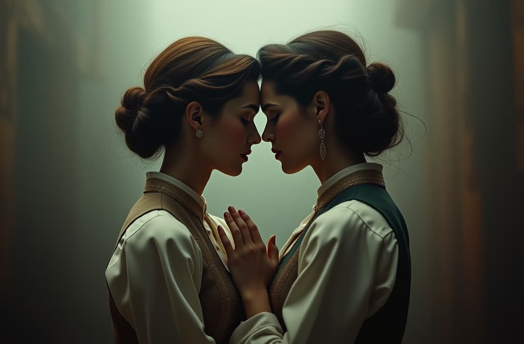  "el amor se convierte en el arma más poderosa contra la crueldad nazi en una historia de coraje y esperanza. mujeres en medio de la guerra" hyperrealistic, full body, detailed clothing, highly detailed, cinematic lighting, stunningly beautiful, intricate, sharp focus, f/1. 8, 85mm, (centered image composition), (professionally color graded), ((bright soft diffused light)), volumetric fog, trending on instagram, trending on tumblr, HDR 4K, 8K