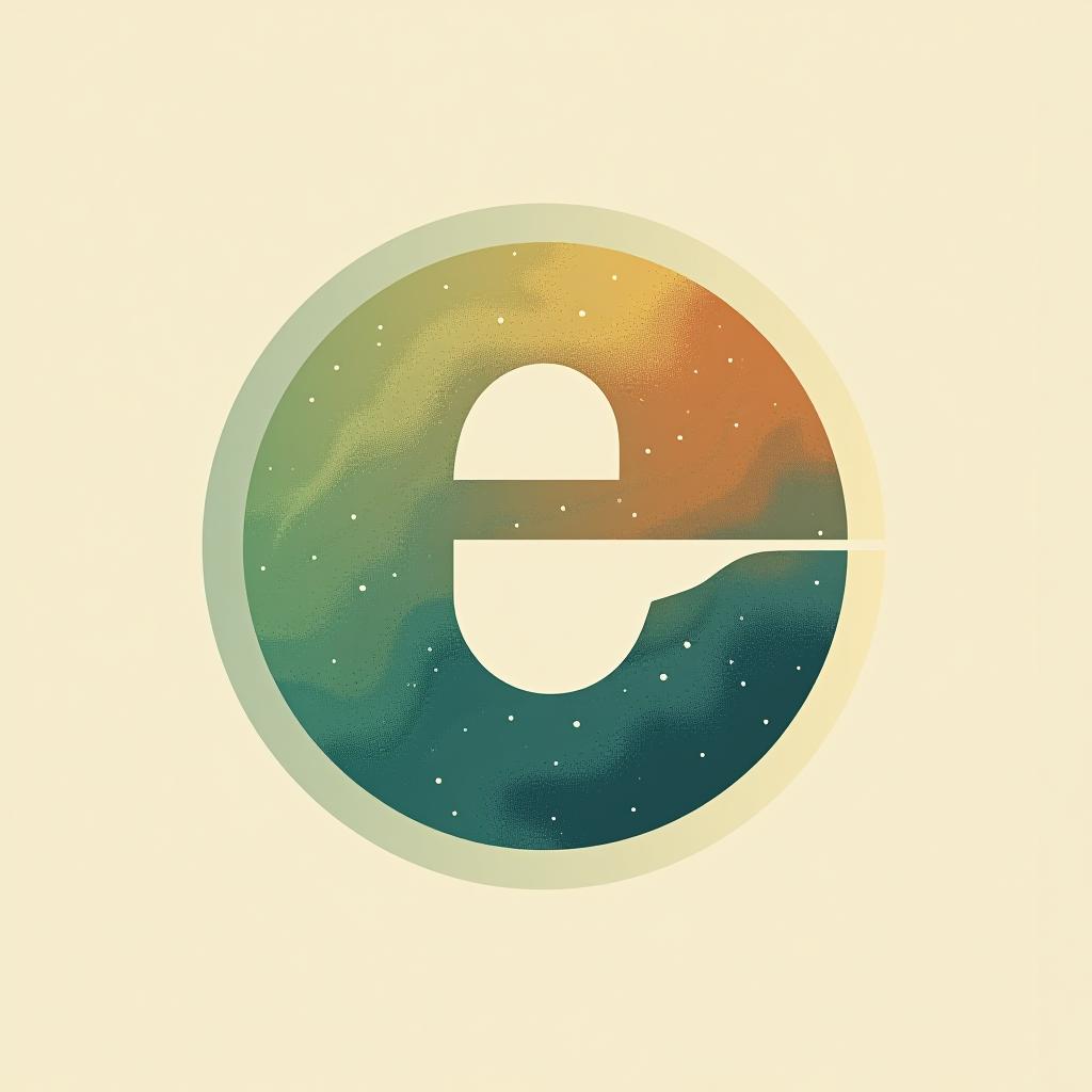  design a logo. earth logo, minimal modern style ; logo text title should be 'earthy planets'