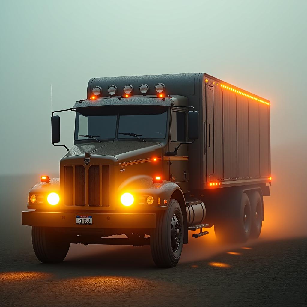  cybeetruck hyperrealistic, full body, detailed clothing, highly detailed, cinematic lighting, stunningly beautiful, intricate, sharp focus, f/1. 8, 85mm, (centered image composition), (professionally color graded), ((bright soft diffused light)), volumetric fog, trending on instagram, trending on tumblr, HDR 4K, 8K