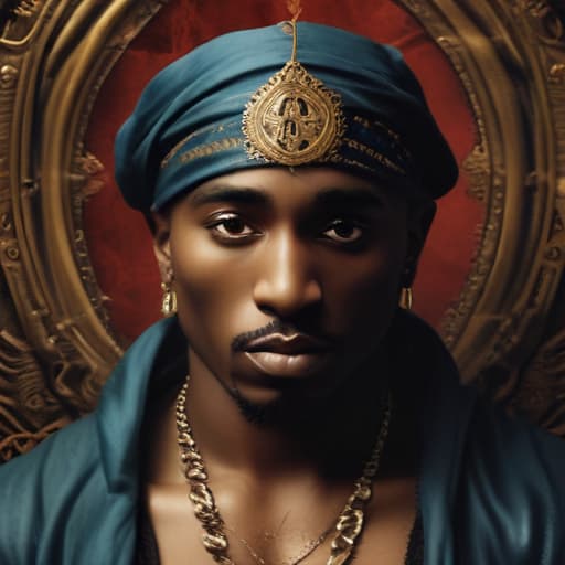 Tupac in Mythologique style