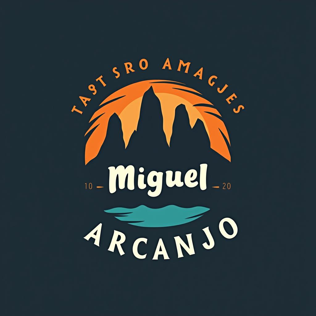  design a logo, são miguel arcanjo com amigos