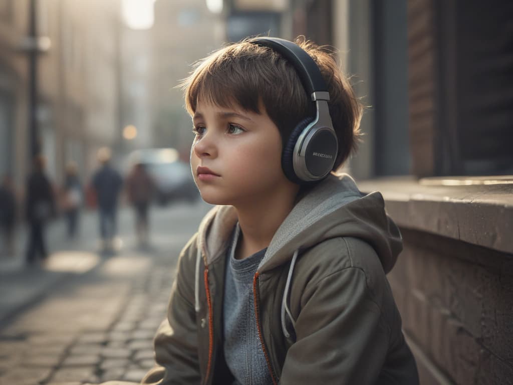 ultra realistic ((ultra realistic ((A child pausing their actions, listening attentively to someone's request.)))) hyperrealistic, full body, detailed clothing, highly detailed, cinematic lighting, stunningly beautiful, intricate, sharp focus, f/1. 8, 85mm, (centered image composition), (professionally color graded), ((bright soft diffused light)), volumetric fog, trending on instagram, trending on tumblr, HDR 4K, 8K