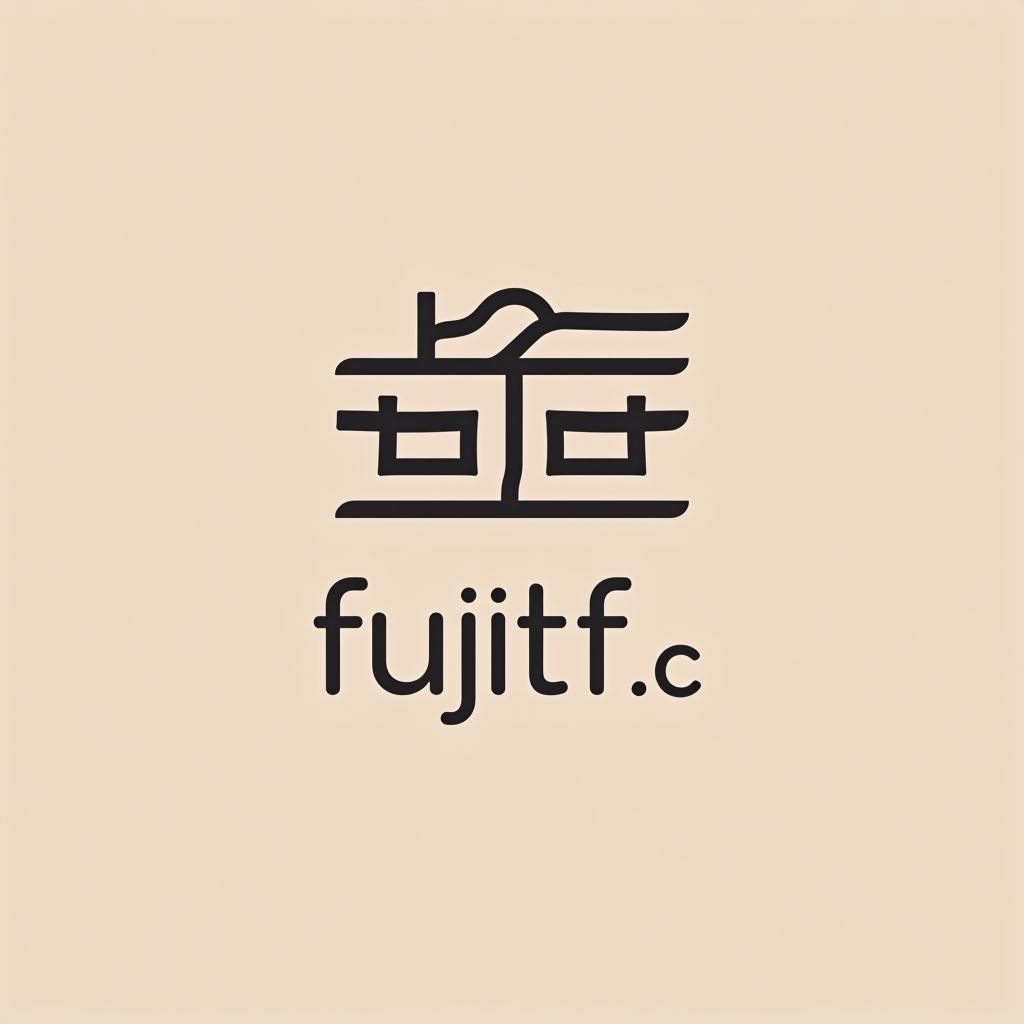  design a logo, 釣り , with the text 'fujit f.c'.