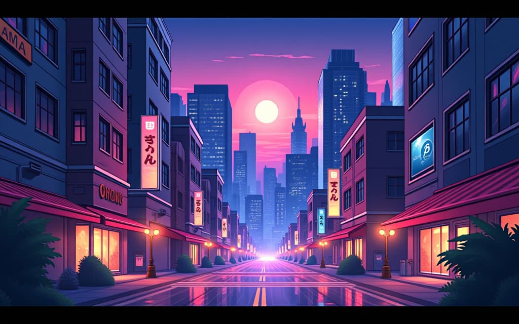  anime artwork crypto airdrop in modern city . anime style, key visual, vibrant, studio anime, highly detailed