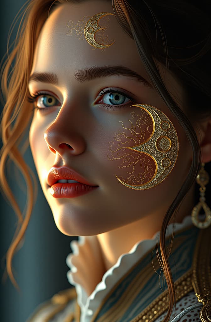  text that says monaco in the shape of the sun and moon, realistic, portrait, art by donato giancola and greg rutkowski, realistic face, digital art, trending on artstation hyperrealistic, full body, detailed clothing, highly detailed, cinematic lighting, stunningly beautiful, intricate, sharp focus, f/1. 8, 85mm, (centered image composition), (professionally color graded), ((bright soft diffused light)), volumetric fog, trending on instagram, trending on tumblr, HDR 4K, 8K