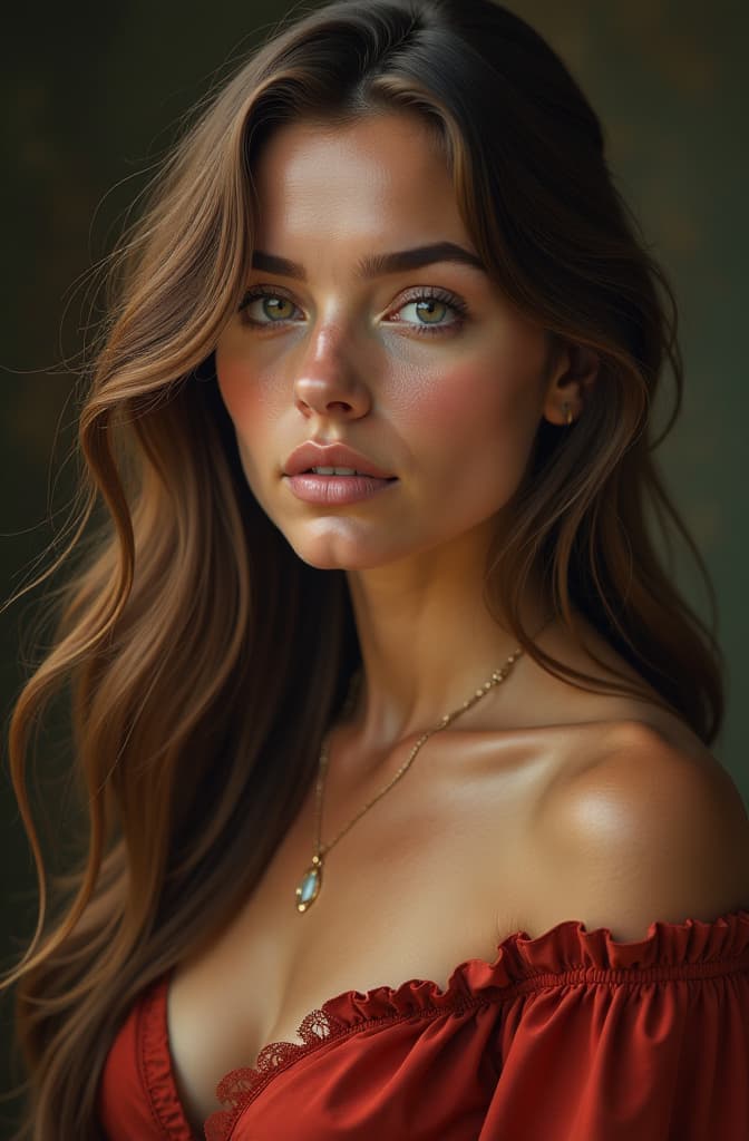  mujer joven bronceada de pelo largo y rubio , realistic, portrait, art by donato giancola and greg rutkowski, realistic face, digital art, trending on artstation hyperrealistic, full body, detailed clothing, highly detailed, cinematic lighting, stunningly beautiful, intricate, sharp focus, f/1. 8, 85mm, (centered image composition), (professionally color graded), ((bright soft diffused light)), volumetric fog, trending on instagram, trending on tumblr, HDR 4K, 8K