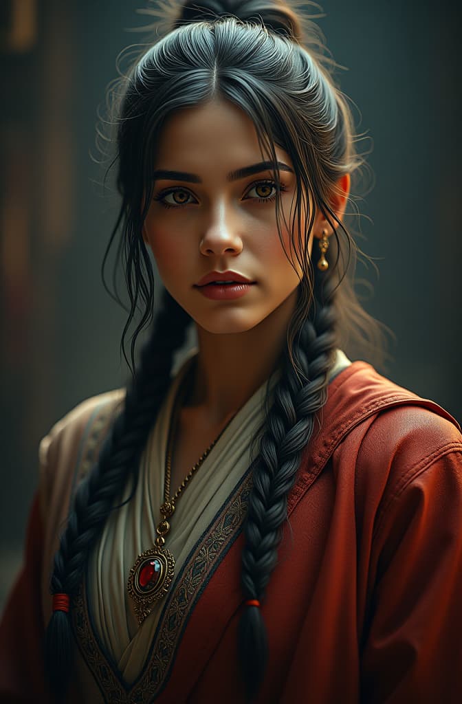  سيدة جميلة محجبة تقف في منتضف الشاشة hyperrealistic, full body, detailed clothing, highly detailed, cinematic lighting, stunningly beautiful, intricate, sharp focus, f/1. 8, 85mm, (centered image composition), (professionally color graded), ((bright soft diffused light)), volumetric fog, trending on instagram, trending on tumblr, HDR 4K, 8K